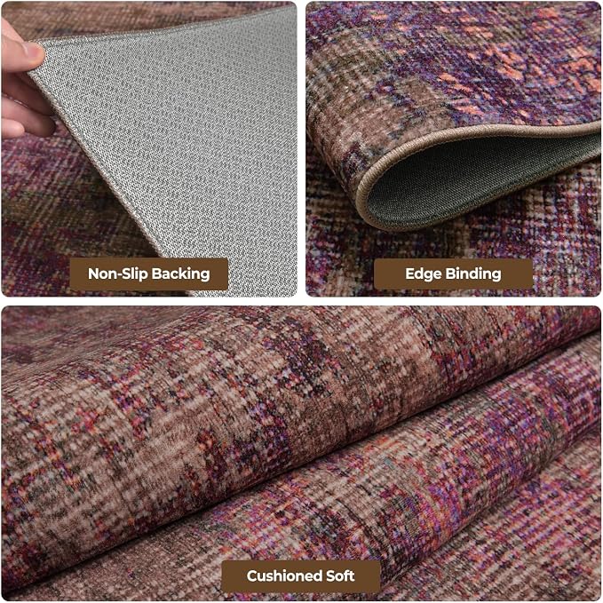 8x10 Washable Area Rug for Living Room, Dining Room, Playroom | Ultra Soft - Image 3