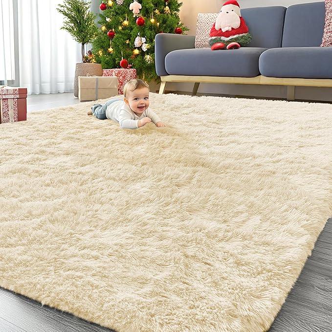 OLANLY 9x12 Machine Washable Large Area Rugs by OLANLY