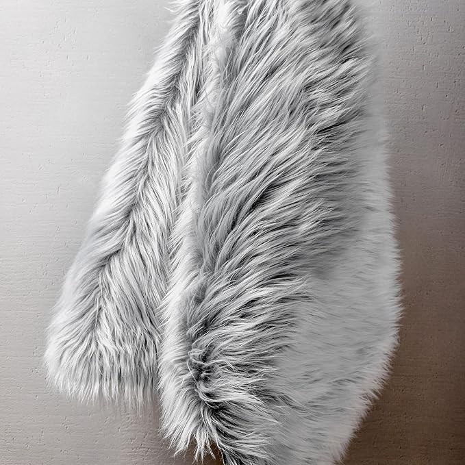 Ashler Faux Fur Rug, Fluffy Shaggy Ultra Soft 2 x 3 Feet Sheepskin Fur Rug - Image 3