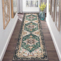 Yamaziot Washable Runner Rug, 2x8 Non-Slip Boho Vintage Hallway Kitchen Rug | by Yamaziot