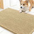 OLANLY Dog Door Mat for Muddy Paws 30x17, Super Absorbent Chenille Mud Mat | by OLANLY