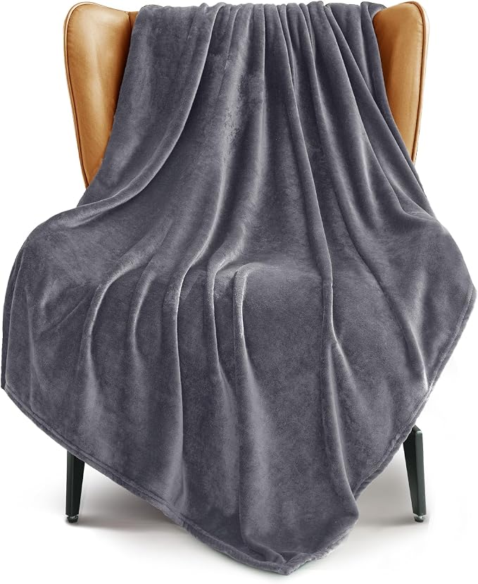 Exclusivo Mezcla Soft Large Fleece Throw Blanket by ExclusivoMezcla