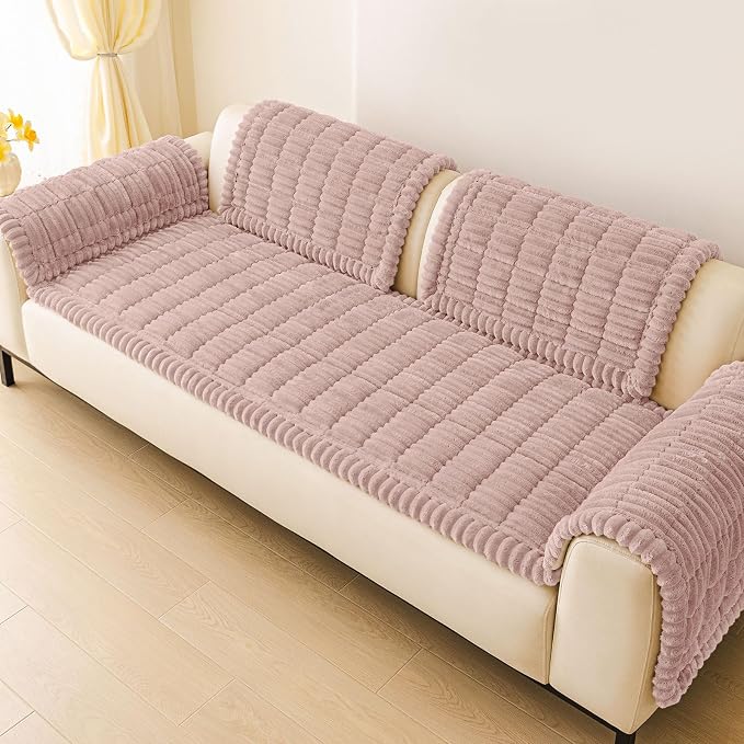 Couch Cover for Dogs, Washable Non Slip Plush Flannel Sofa Protector | Thick - Image 9