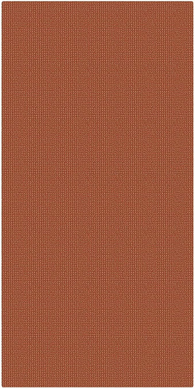 KOZYFLY Orange 3x6 Washable Runner Rug, Non Slip Wide Runners - Image 10