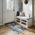 RELEANY Washable 2'x4' Abstract Area Rug by RELEANY
