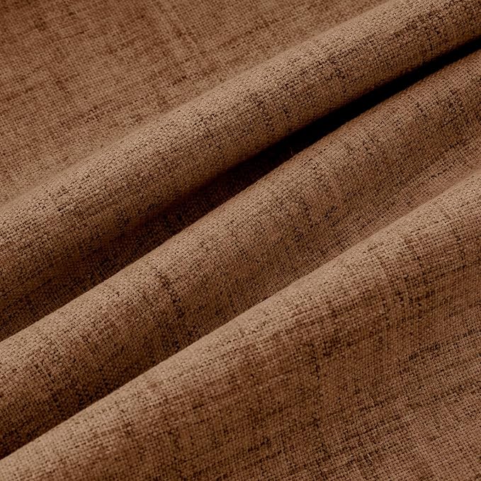 MIULEE 100% Blackout Linen Curtains - Image 9