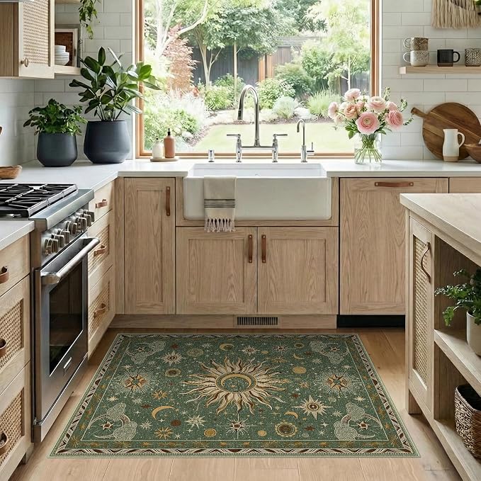 Vacuum-Friendly, 2x3 Washable Area Rug - Image 2