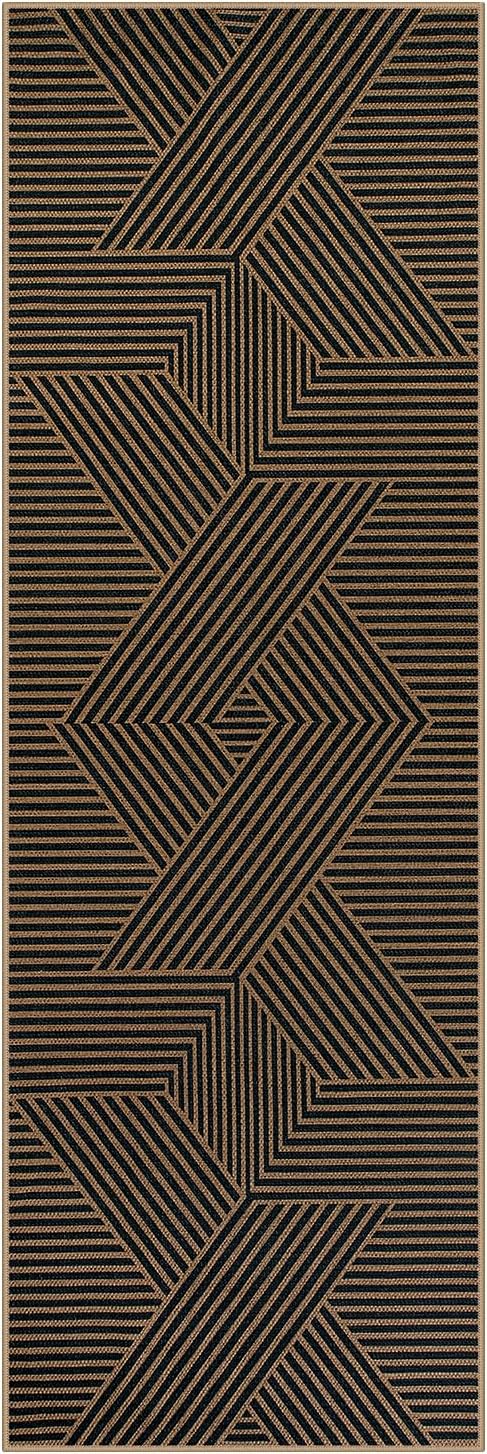 Lahome Modern Geometric Runner Rug, 2x6 Washable Rug Runners - Image 6