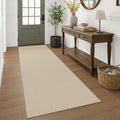 KOZYFLY Woven 3x7 Washable Kitchen Runner Rug, Non Slip Wide Runners by KOZYFLY