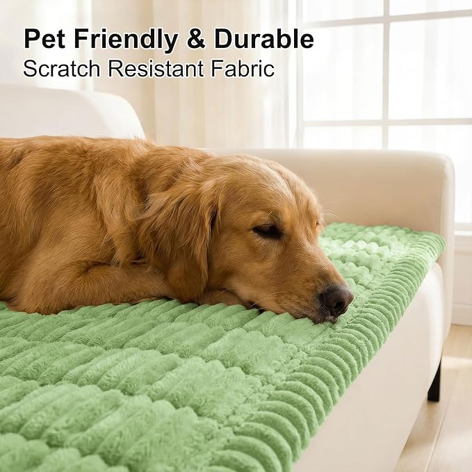 Smiry Couch Cover for Dogs, Non Slip Washable Sofa Protector for Pets | Soft - Image 4