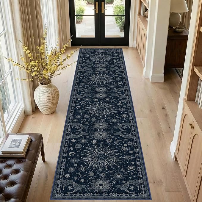 Vacuum-Friendly, 2x10 Washable Area Rug - Image 2