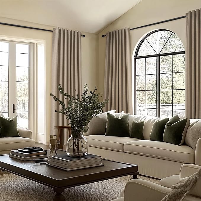 Topfinel Extra Long 132 Inch 100% Blackout Curtains - Image 4