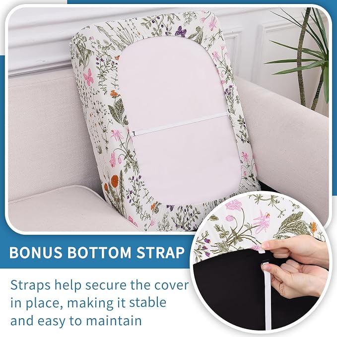 Printed Couch Cushion Covers, Sofa Covers Washable - Image 3
