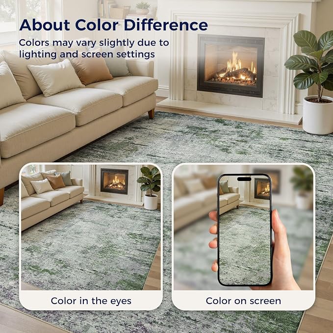 DMOYEST Area Rug Living Room Rugs - Image 7