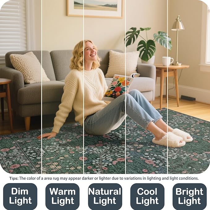 Washable 2'6" x 8' Runners for Hallways, Non Slip Long Floor Runner for Kitchen - Image 5
