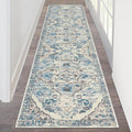 HEBE Hallway Runner Rug 2'x8', Washable Non Slip Kitchen Rug Runner | Soft Boho by HEBE