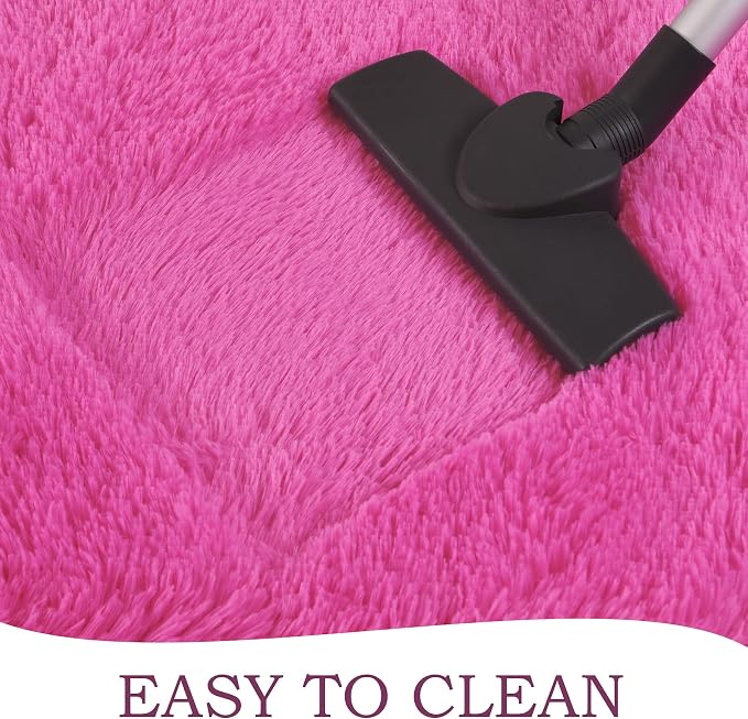 Chicrug Soft Runner Rug for Bedroom Living Room Plush Fluffy Rugs 2x6 | Shag - Image 7