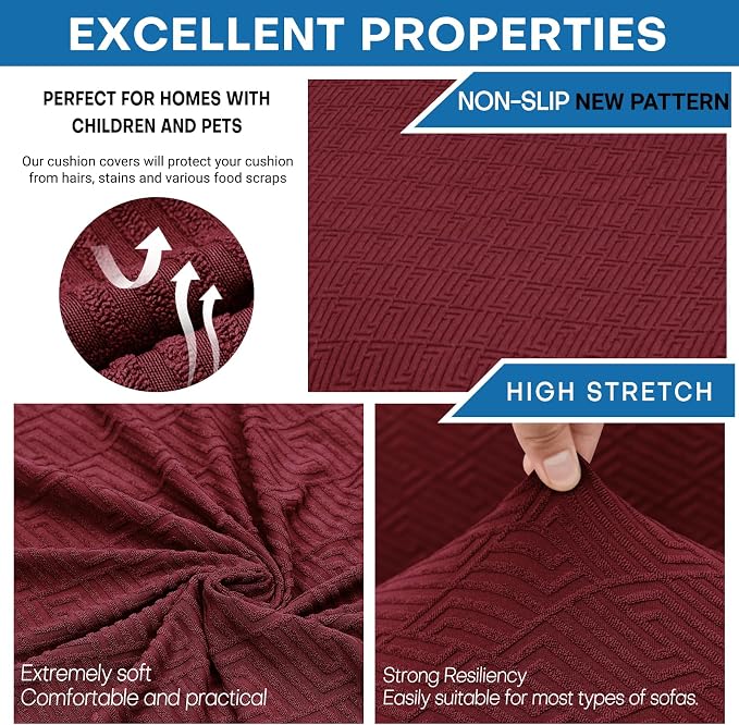 XINEAGE 2026 New 3 Pieces Couch Covers - Image 5