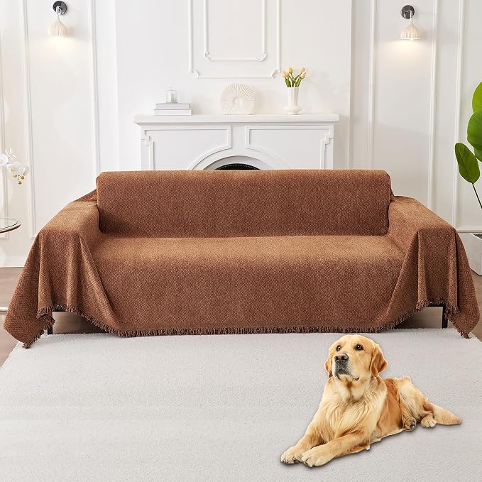 HAOMAIJIA Chenille Couch Cover Sofa Covers by HAOMAIJIA