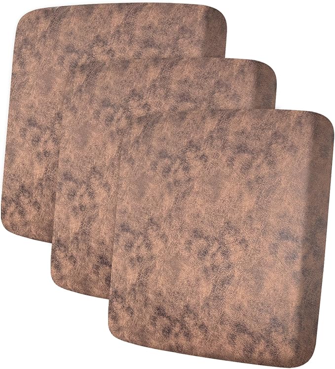 ANARACHON Leather Look Couch Cushion Covers Sofa Seat Slipcovers Sets Couches by ANARACHON