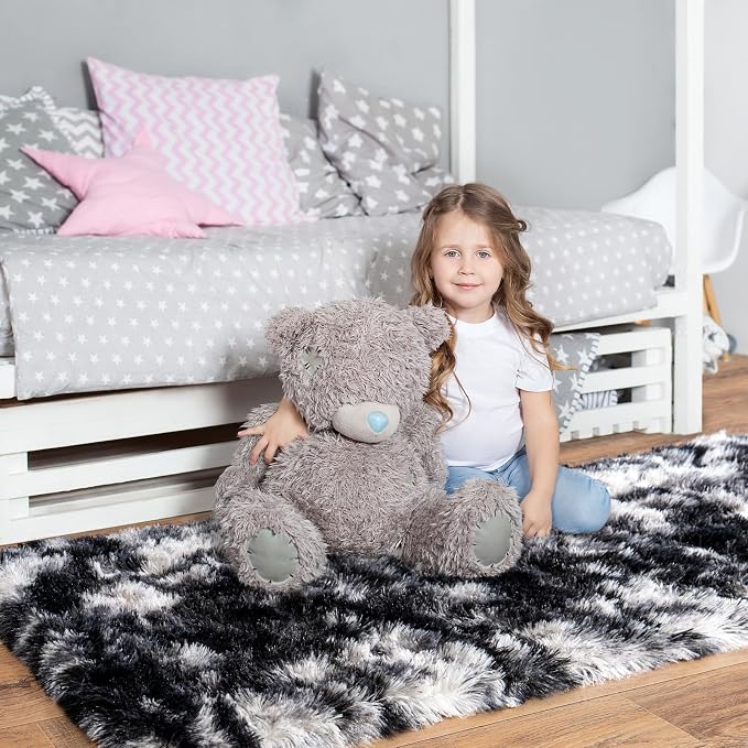 Pionblank Fluffy Runner Rugs for Bedroom 2x6, Plush Soft Fuzzy Bedside Carpet - Image 3