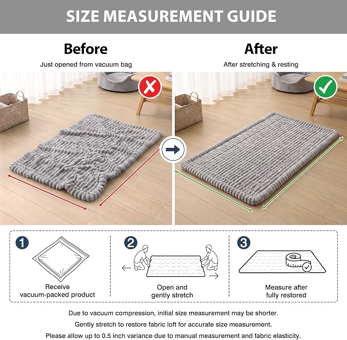 Fixwal Waterproof Flannel Dog Couch Cover, 27.6" x 94.5", Light Gray | - Image 8