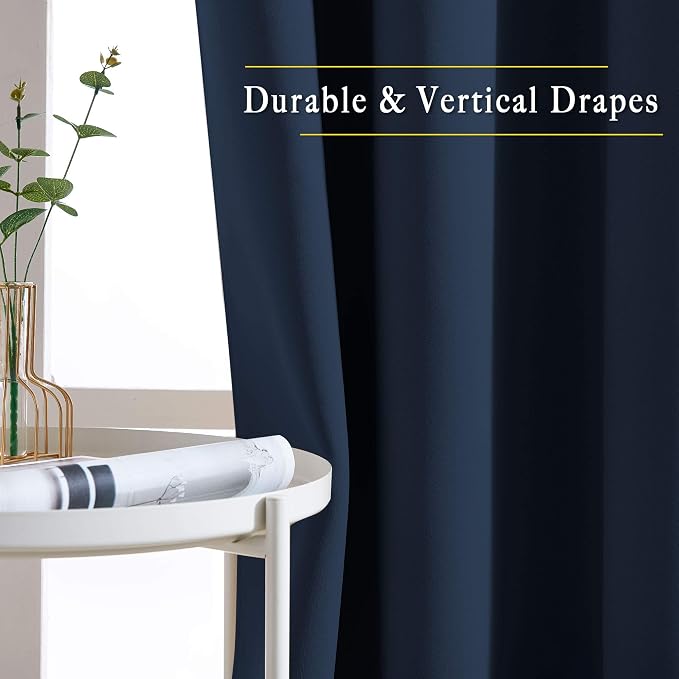 NICETOWN Room Darkening Curtains Blackout 30 inch Curtains - Image 5