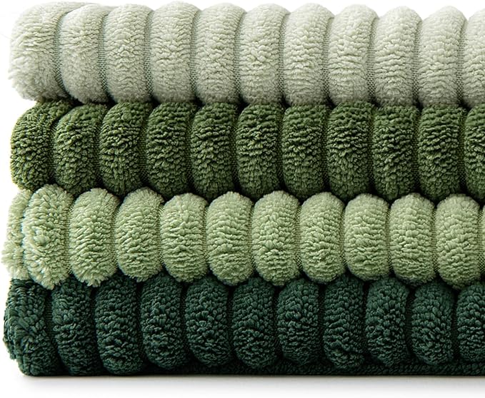 MIULEE Spring Green Decorative Throw Pillow Covers 22x22 Inch Set of 4 Boho - Image 8