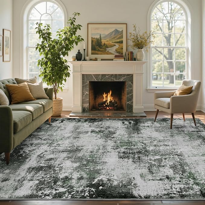 9x12 Ft Extra Large Washable Area Rugs by Cuzwlovita