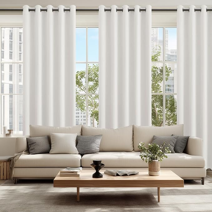 Blackout Curtains for Bedroom, 60 x 84 Inches Long, 2 Panels | Thermal - Image 6