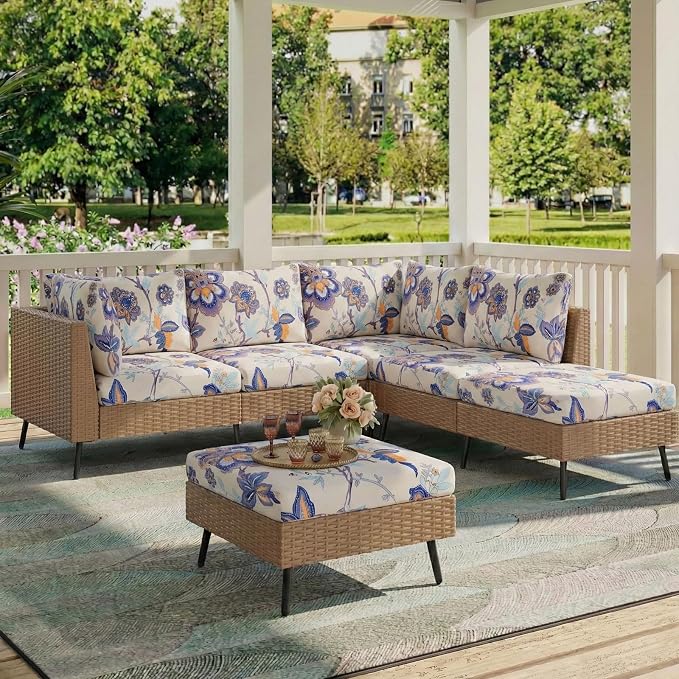Printed Couch Cushion Covers, Sofa Covers Washable - Image 2