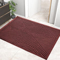 Sturdy Front Door Mat, Absorbent Muddy Dirt Resist Welcome Door Mats Outdoor by HIYARD