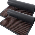 OLANLY 2-Pack Front Door Mats 35x23, Waterproof Heavy-Duty Doormats | Tan by OLANLY