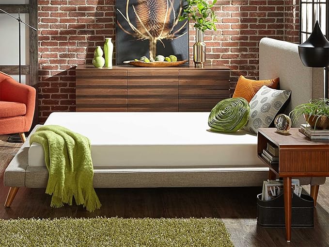 Live and Sleep Classic 8 Inch Medium Firm Memory Foam Mattress - Queen Bed in a Box with Firm Body Support, CertiPUR Certified - Queen Size