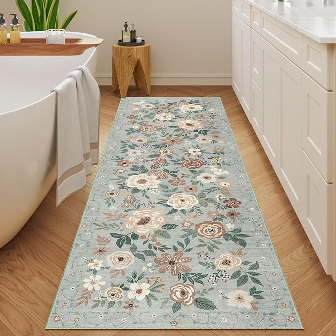 DUKINO 2.6x8 Runner Rug Washable Runner Rug - Image 4