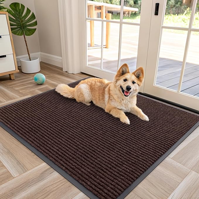 OLANLY Front Door Mat 40x32, Waterproof Heavy-Duty Indoor Outdoor Doormat | by OLANLY
