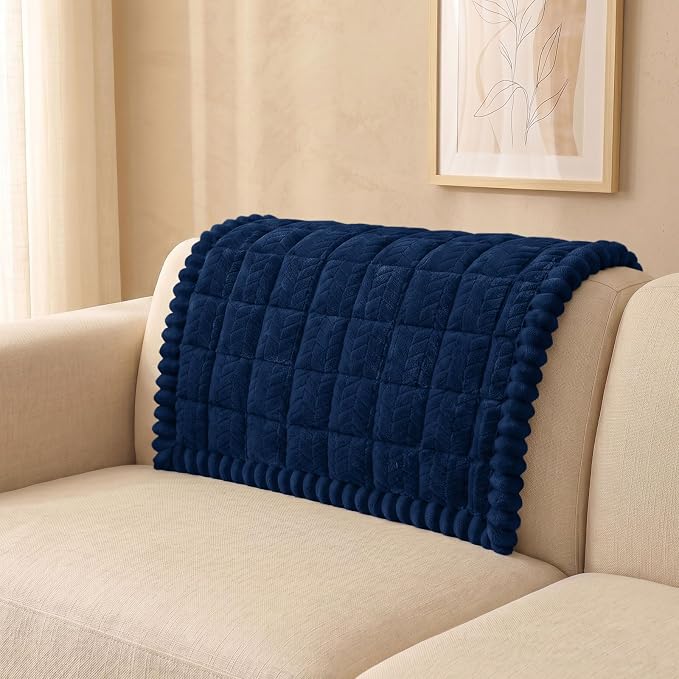 Smiry Couch Cover for Dogs, Non Slip Fuzzy Pet Sofa Arm Covers Washable | Sofa by Smiry