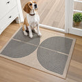 Lahome Rainbow Easy Jute Welcome Mat by Lahome