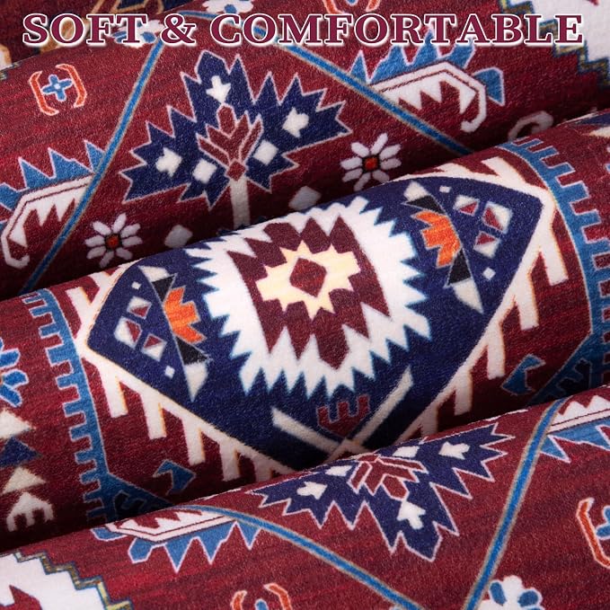 SERISSA 2x3 Washable Non Slip Boho Small Area Rug - Image 6