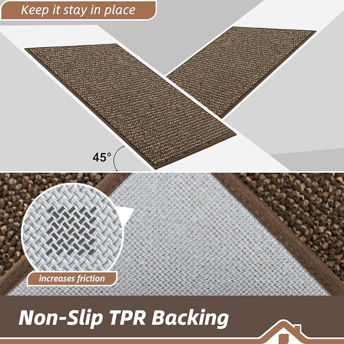 BEQHAUSE Kitchen Runner Rugs 32"x84", Kitchen Mats - Image 4