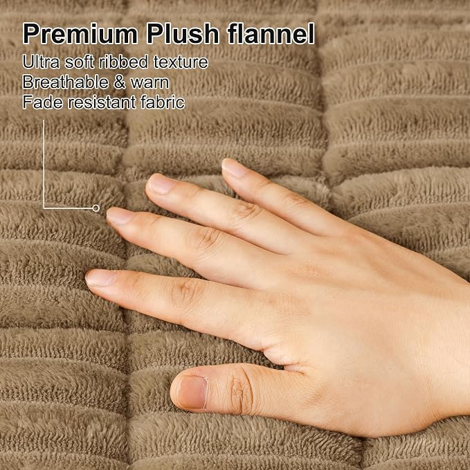 Smiry Couch Cover for Dogs, Non Slip Washable Sofa Protector for Pets | Soft - Image 2