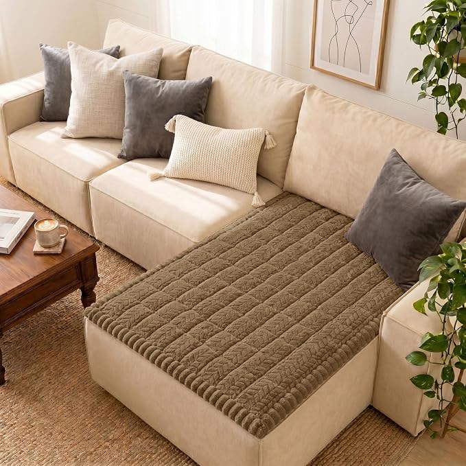 Smiry Couch Cover for Dogs, Non Slip Fuzzy Pet Sofa Covers Washable | Sofa by Smiry
