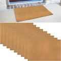 9 Pack Coir Doormats, 30x17 Inch Artificial Blank Door Mats by Unknown