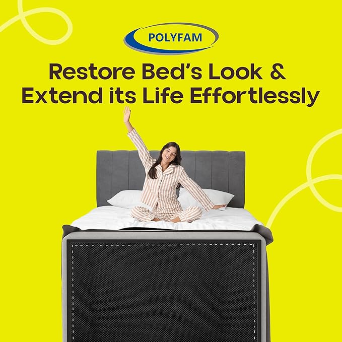 Bed Dust Cover – Bottom Cloth/Replacement Fabric for Underside of Mattress Box Spring or Foundation – Cambric Dust Cover Fabrics – Bed Dust Covers - Upholstery Fabric for Bed, Full/Queen 60" x 80"