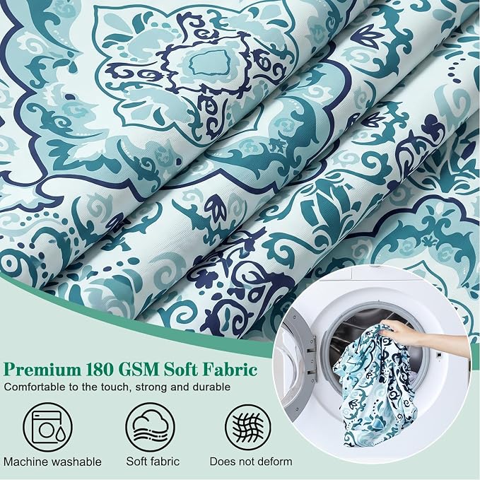 8Pcs Patio Cushion Covers Stretch Outdoor Furniture Protector Slipcovers | - Image 7
