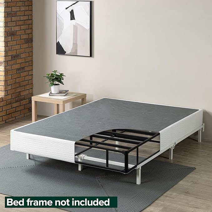 ZINUS 9 Inch Full Metal Smart Box Spring with Quick Assembly, Mattress Foundation, Strong Metal Frame, Easy Assembly