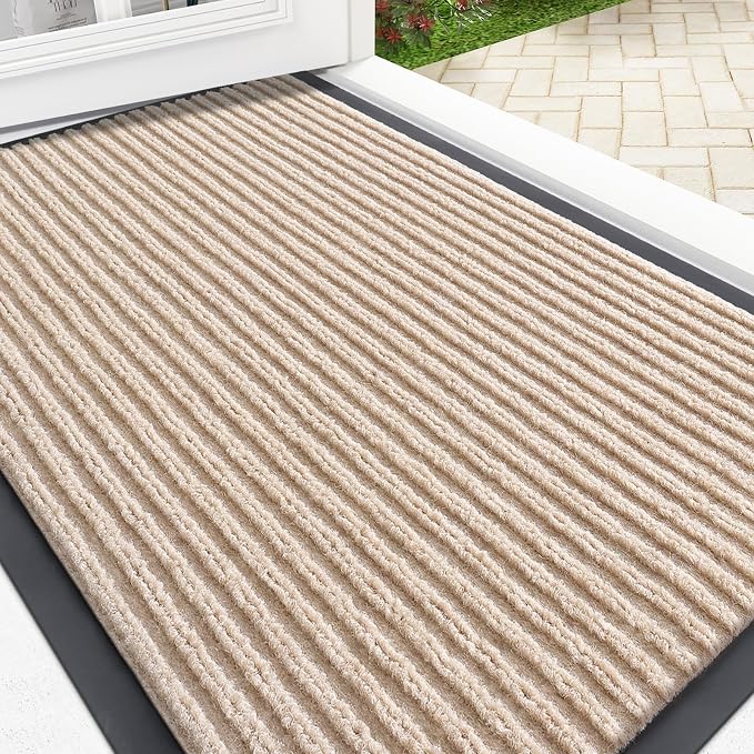OLANLY Front Door Mat 33x21, Waterproof Heavy-Duty Indoor Outdoor Doormat | by OLANLY