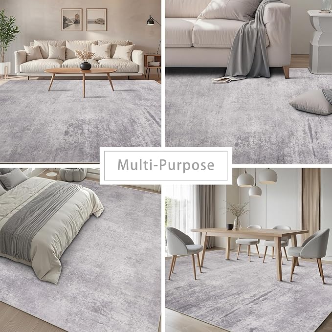 8x10 Washable Area Rugs for Living Room, Dining Room, Playroom - Image 5