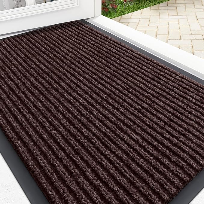 OLANLY Front Door Mat 33x21, Waterproof Heavy-Duty Indoor Outdoor Doormat | by OLANLY
