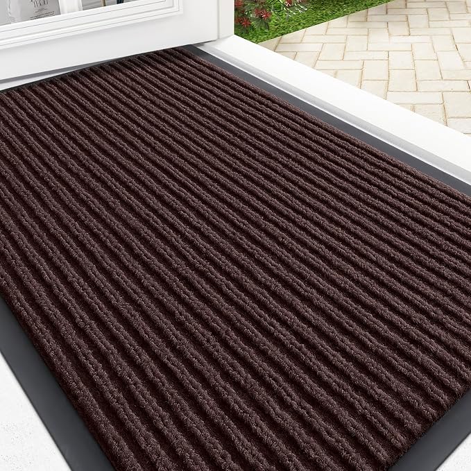 OLANLY Front Door Mat 35x23, Waterproof Heavy-Duty Indoor Outdoor Doormat | by OLANLY